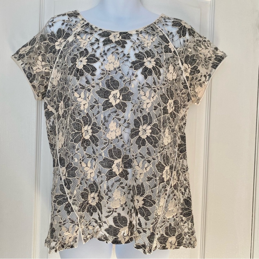 Versatile lace top